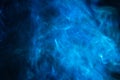 Blue smoke abstract texture background Royalty Free Stock Photo