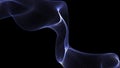 Blue smoke pattern swirl background Royalty Free Stock Photo