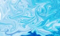 blue painting watercolor with soft gradient abstract background for artwork design Royalty Free Stock Photo