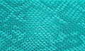 Blue snakeskin texture, as background