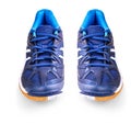 Blue Sneaker isolated on white background with clipping path Royalty Free Stock Photo