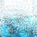 blue snow Modern Texture. Abstract Pattern. hand drawing. Not AI, Vector illustration Royalty Free Stock Photo