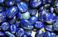 blue sodalite mineral texture Royalty Free Stock Photo