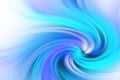 Blue Soft abstract twirl background with fresh natural colors Royalty Free Stock Photo