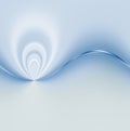 Blue soft waves Royalty Free Stock Photo