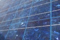 Blue solar panel Royalty Free Stock Photo