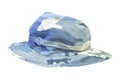 Blue soldier hat design