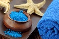 Blue spa Royalty Free Stock Photo