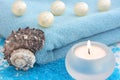 Blue spa Royalty Free Stock Photo