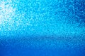 Blue sparkle glitter abstract background Royalty Free Stock Photo