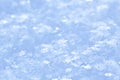 Blue sparkling snow background. Royalty Free Stock Photo