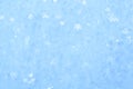 Blue sparkling snow background. Royalty Free Stock Photo