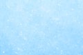 Blue sparkling snow background. Royalty Free Stock Photo