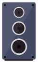 Blue speakers, icon