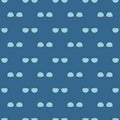 Blue specs pattern