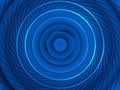 Blue spiral background Royalty Free Stock Photo