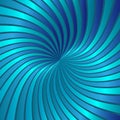 Blue spiral vortex vector Royalty Free Stock Photo