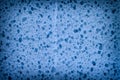 Blue sponge texture background Royalty Free Stock Photo