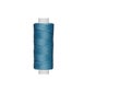 blue spool of sewing thread isolated on white background Royalty Free Stock Photo