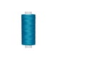 blue spool of sewing thread isolated on white background Royalty Free Stock Photo