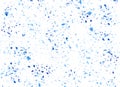 Blue spray ink. Halftone background Royalty Free Stock Photo