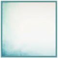 a blue square frame with a white background Royalty Free Stock Photo