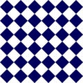 Blue square tiles checkered seamless pattern