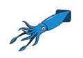 Squid clipart Royalty Free Stock Photo