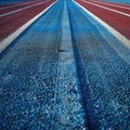 Blue Stadium Coverage Texture, Treadmill Textured Background, Jogging Field Pattern, Rubber Crumb Track