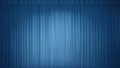 Blue stage curtain Royalty Free Stock Photo