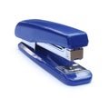 Blue stapler Royalty Free Stock Photo