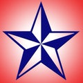 Blue Star Background