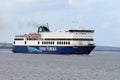 Blue Star 1 in Irish Ferries livery arriving in Pembroke Dock along the Cleddau estuary