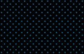 Blue star seamless pattern on black background. Royalty Free Stock Photo