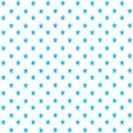 Blue Star seamless pattern design for decorating, wallpaper, wrapping paper, fabric, backdrop on white background Royalty Free Stock Photo