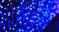 Blue star shape light bokeh background Royalty Free Stock Photo