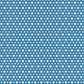 Blue Stars Diamonds Squares Geometric Pattern Fabric Background