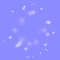 Blue stars explosion, burst, bang, blast, blowing up background Royalty Free Stock Photo
