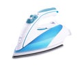 Blue steam iron