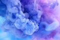 Blue steam or smoke texture background, abstract soft vapor pattern Royalty Free Stock Photo