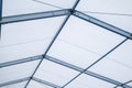 Blue Steel frame tents Background Royalty Free Stock Photo