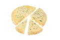 Stilton pie chart Royalty Free Stock Photo