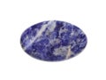 Blue stone cabochon Royalty Free Stock Photo