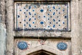 Blue stone inlay work Isa Khan`s tomb built during