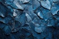 Blue Stone Shingles Form a Detailed Texture, a Cold Stone Royalty Free Stock Photo