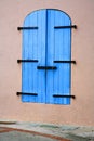 Blue Storm Doors Royalty Free Stock Photo