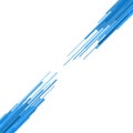 Blue Straight Lines Abstract Background. Vector