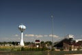 Blue Striped Alamosa Water Tower