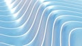 Blue striped pattern background, 3d lines design, abstract minimal wavy background for business presentation