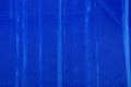 Blue striped plastic texture from an old cover Royalty Free Stock Photo